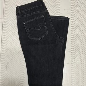 White House Black Market Black Straight Leg Jeans